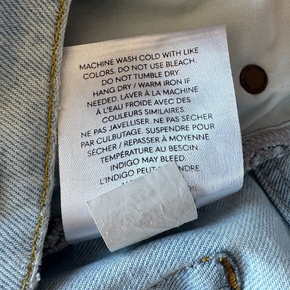 Boyish Womens 24 Jeans The Ziggy Authentic Rigid Organic Cotton Relaxed Straight - Picture 13 of 13